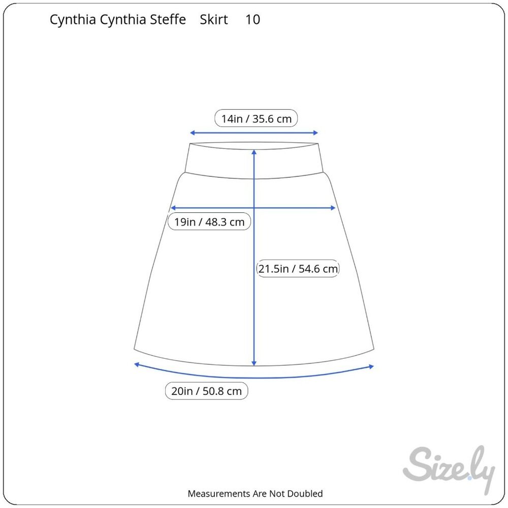 Cynthia Steffe Skirt Womens Size 10 Yellow Stripe Paisley Floral New - Picture 11 of 11